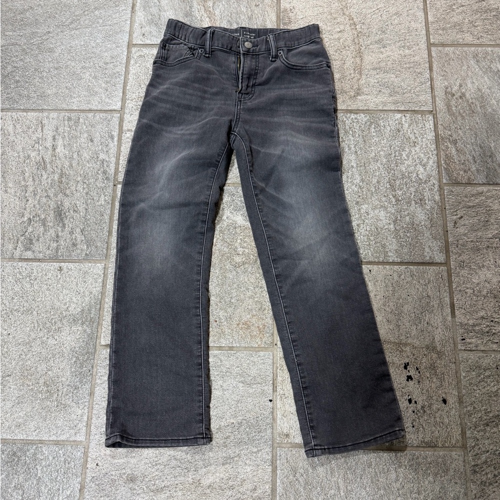 GAP kids Straight Jeans in Faded Black